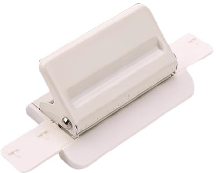 Perforatrice portable à 4 trous - Outil de bricolage - Perforatrice de bureau pour documents de bureau