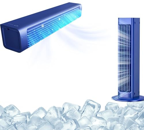 Raffreddatore d'aria del condizionatore d'aria, piccolo compatto ultra silenzioso ad alta efficienza energetica di raffreddamento del vento montato a parete