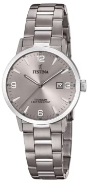 Festina Armbanduhr Date CALENDARIO Titanium