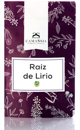 Camassia Raíz de lirio (Iris) molida | Ingredientes varios | Fijación de aceites esenciales en jabones | 50gr
