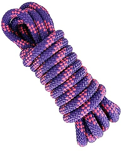 12MM Cuerda de poliéster Alta tenacidad. 5M. Violeta con Rosa