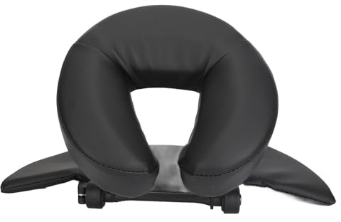 Fockety Massageliege Face, höhenverstellbar Schwamm Leder weich komfortable Massage Kopfstütze elastisch leicht zu reinigen Massagetisch Zubehör für Massagestuhl SPA Bett