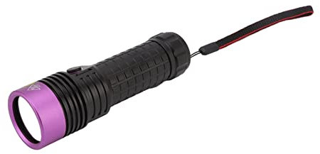 Locadence Linterna UV Luz Negra, Linterna Y40, Luz de Antorcha UV LED 365NM, Detector de Orina de Mascotas con Luz Negra LED para Perro, Orina de Gato, Manchas Secas, Chinches,