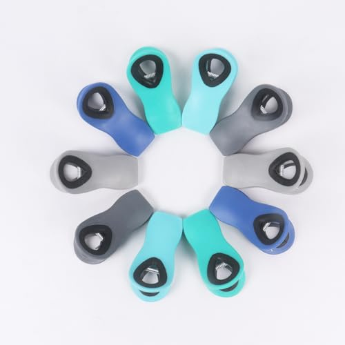 Gzsekken Food Bag Clips Set of 10, Bag Clips with Magnet, Reusable 5 Colours, Ideal for Home, Kitchen, Travel, Camping