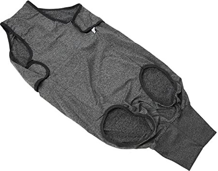 Ganzkörper-Hundewindel, Wiederverwendbare, Bequeme Physiologische Hundekleidung mit Bauchwickel für Menstruation, Kastration und Chirurgische Genesung, Hunde-Genesungsanzug (XL)