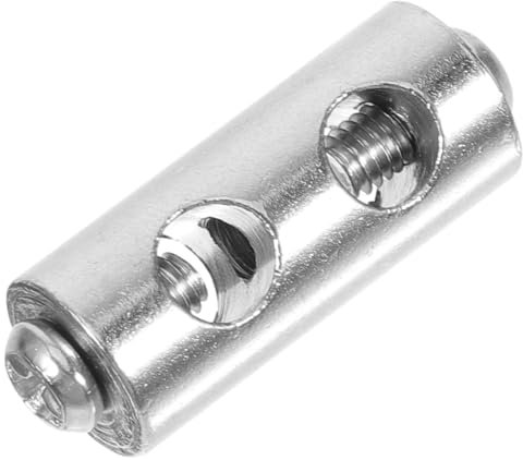SOESFOUFU Cable Clamp Aus Edelstahl Doppelloch-kabelclip Für Seil Für Deck Und Geländer Korrosionsbeständig Und Hitzebeständig Einfache Installation Starke Haltekraft