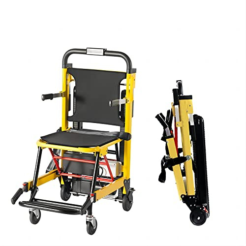 LMMIAOZ Carretilla eléctrica Plegable para Subir escaleras, con Capacidad máxima de 200 kg, Resistente, para Mover y Transportar, con Movilidad Mejorada.