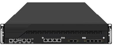 ANDAQI 2U Firewall Appliance XEON Server with IPMI, Hot Swappable Redundancy Power Supply, PFSense, OPNsense, Dual E5 2697 V4, RJ70, 6 x 1GbE LAN, 6 x SFP+ 10GbE, 0 RAM, 0 Storage, Barebone No System