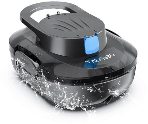 TALOSBO S1PRO 2026 Upgrade Robot Piscina Senza Fili, Doppio Motore, Aspirapolvere per Piscina, Automatico 120 Minuti, per Piscine Fuori Terra Fino a 100 m²
