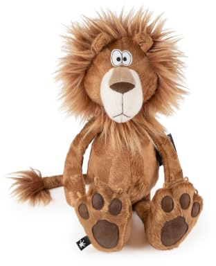 SIGIKID 38715 Brave Hair Beasts Town Kinder und Erwachsene Kuscheltier empfohlen ab 3 Jahren braun, 16 x 17 x 43