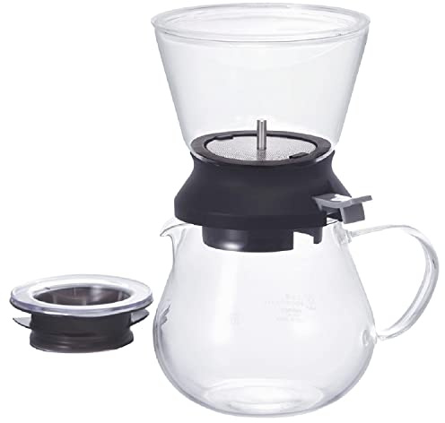 Hario Juego de tazas de té Largo, 350 ml, transparente