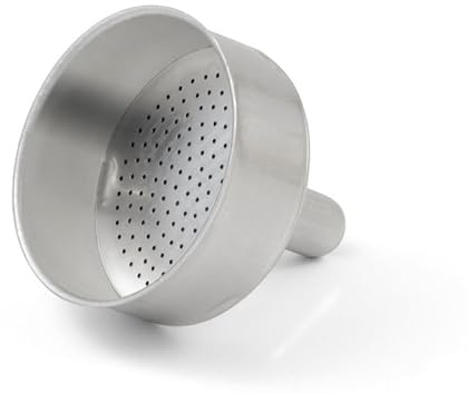 WESTCRAFT Entonnoir de rechange pour cafetière à expresso 6 tasses Entonnoir blister pour tasses à moka, passoire à expresso 6Cup, par exemple Tescoma | S'adapte à tous (entonnoir de 6 tasses (pièce