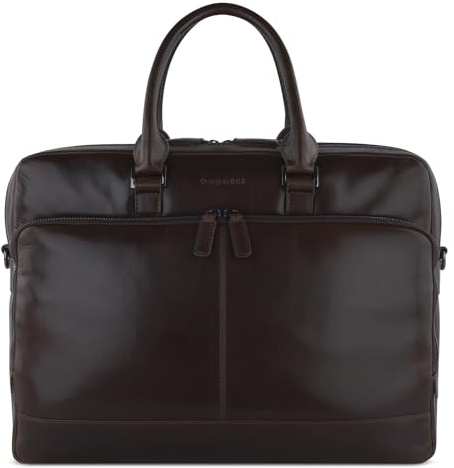 bugatti Romano Aktentasche groß mit einem 15 Laptopfach aus hochwertigem Leder