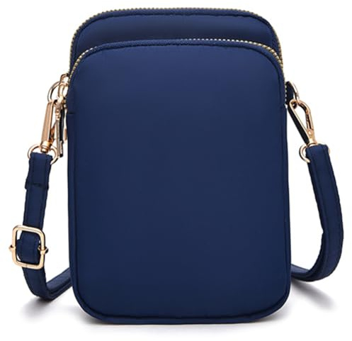 JANKS Petit sac à bandoulière pour femme, mini sac à main imperméable pour téléphone portable pour femme et homme, sac à bandoulière décontracté de taille moyenne