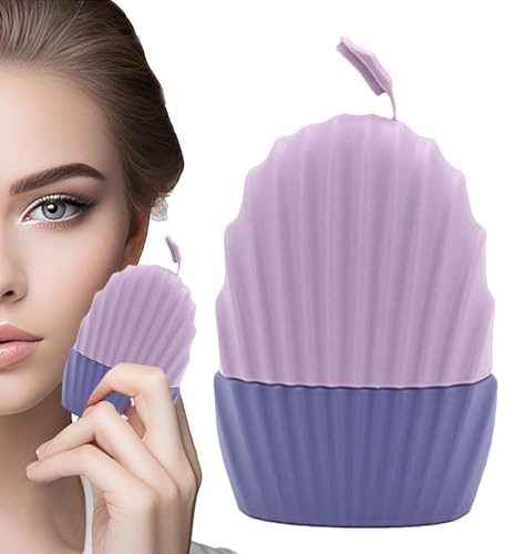 Hielo facial, Hielo facial - Masajeador facial helado | Masajeador facial de hielo de silicona, molde de hielo reutilizable para el cuidado de la piel para la belleza