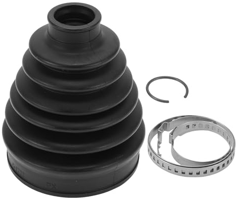 Hihaha No.TDR500100 CV Joint Boot Kit W/Clamps for Land Rover Range Rover Evoque 2017-2019 for Land Rover Discovery Outer Constant Velocity Joint Boot 1 Set