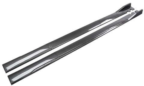 GZDJBSLH Minigonne Laterali Dell'auto per BMW 1 Series F40 2019-2023,Auto Alettoni Laterali Pedane Laterali Segmenti Coprigonne Protezione Styling Carrozzeria,A-Carbon Fiber Black