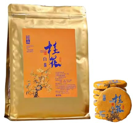 Petits Gâteaux Au Thé Blanc D'osmanthus Chinois De Qualité Supérieure 250g - Fuding Vieux Thé Blanc Exquis Et Petit