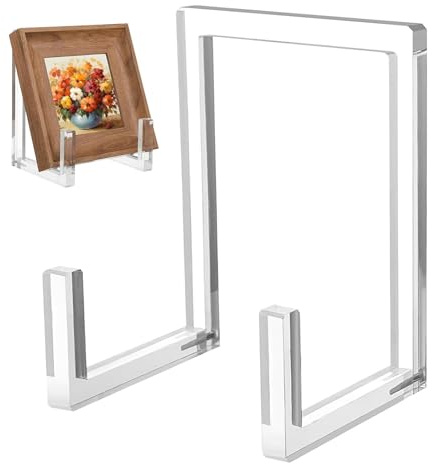 Buchhalter, Acryl -Staffelei Stand,Multifunktional Display Ständer für Album - Acryl -Staffelei -, wiederverwendbare Wohnkern für Wohnzimmer, Schlafzimmer