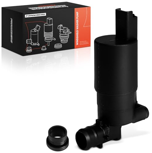 Frankberg Scheibenwaschpumpe Waschwasserpumpe Scheibenreinigung Vorne | Kompatibel mit Dokker KE Sander.o Citan Tourer W415 Berlingo/Berlingo First M Replace# 9632984980 2-Polig