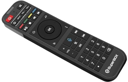 Meteoryyds Super Smart Box Voice Remote Control RC-200 Works for S6 Ultra S6 Max S6 Pro S5 Max S5 Pro
