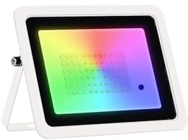Projecteurs LED d'extérieur, Projecteur Led RGB 100W 50W 30W 20W, Étanche Conforme À La Norme IP68, Éclaira D'extérieur, Lampes À Réflecteur, Éclaira De Paysa pour cour, parking, patio, aire de jeux(W