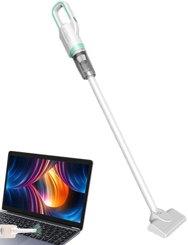 Aspirateur sans fil - aspirateur rechargeable léger | Aspirateur à bâton sans fil puissant | Aspirateurs avec un montant mural charge pour les poils d'animaux, le tapis et les planchers durs