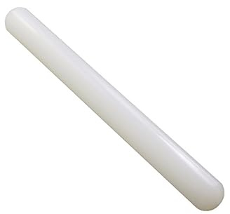 VOSAREA Mattarello in Plastica Antiaderente per Pasta Impasti e Ravioli Utensile Resistente e Facile da con Impugnature per Dolci Pizza e Pane