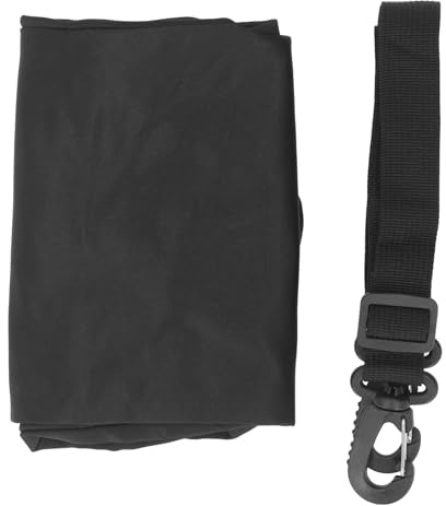 Copricuscino viaggio, portatile, lavabile, di ricambio per cuscino cervicale, nero, per viaggi