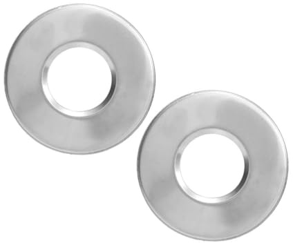 SUPVOX Plaques de Couverture Échelle Piscine Acier Inoxydable Accessoires de Remplacement pour Main Courante Finition Miroir Lisse et Lot
