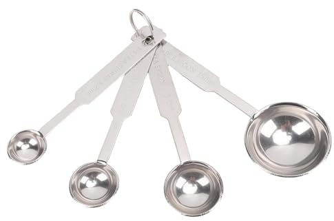 Stainless Steel Measuring Spoons Cups Set Small Tablespoon Teaspoon Cooking Baking Kitchen Gadgets
