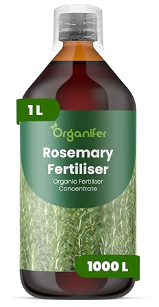 Fertilizante Líquido Para Romero - 1L - NPK 2-1-8 | Abono Para Hojas Saludables Y Crecimiento Fuerte - Refuerza Raíces Y Vitalidad - Organifer