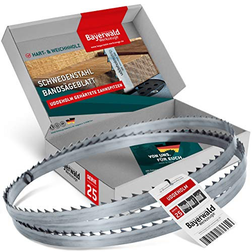 Bayerwald Uddeholm - Lama per sega a nastro, 2240 x 20 x 0,5 x 7, adatta per tutti i tipi di legno/sega a nastro, adatta per Metabo BAS 317 PRECISION DNB. Metabo BAS 317 PRECISION WNB