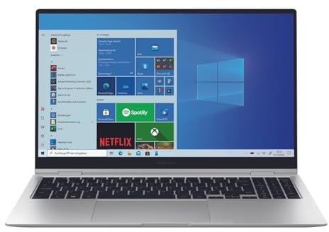 Samsung Galaxy Book Pro 360 39,62 cm (15,6 Zoll) Notebook (Intel Core Prozessor i5, 8 GB RAM, 256 GB SSD, Windows 10 Home, Kostenloses Upgrade auf Windows 11) Mystic Silver