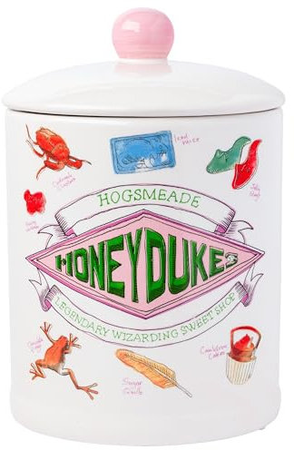 Harry Potter Honeydukes Sweets Ceramic Cookie Storage Jar | 10 Inches Tall