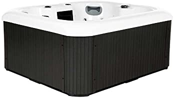 HOME DELUXE - Jacuzzi extérieur - SEA Star Pure - Dimensions 180 x 160 x 79 cm - Avec chauffage, 19 jets de massage et 15 sources lumineuses | Spa extérieur pour 4 personnes