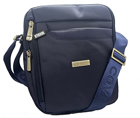 COVERI WORLD Borsello Uomo a tracolla art CW 1171 Blu Dimensioni in cm: altezza 24 - larghezza 22 - spessore 5
