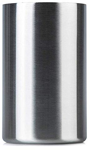 ANSNOW Cubo Enfriador de Vino Aislado Duradero con Aireador de Vino: Se Adapta a Botellas de Vino de 750 Ml, Mantiene el Vino Frío Durante Horas Acero Inoxidable sin Sudor