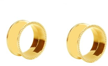 Ciieeo 2stücke Edelstahl Serviettenringe Im Ovalen Design Für Hochzeiten Partys Und Täglichen Gebrauch Goldfarbene Serviettenringe Für Stilvolle Tischdekoration