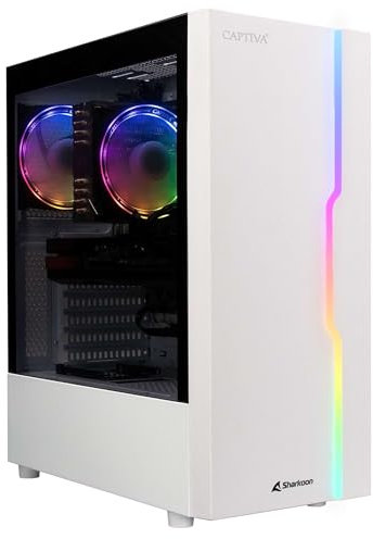 Captiva PC Advanced Gaming I78-811 | Intel Core i5 12400F | 16GB DDR4 RAM | NVIDIA GeForce RTX 3060 12GB | 500 GB SSD | Windows 11 Home