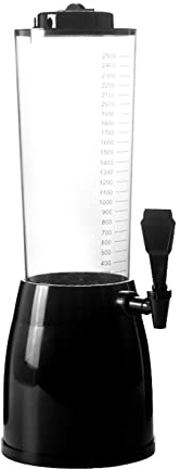 torre de bebidas Dispensador de cerveza de 2,5 l, gran capacidad, barril de cerveza comercial, máquina de cerveza de barril con grifo, dispensador de bebidas for el hogar, dispensador de cerveza Dispe