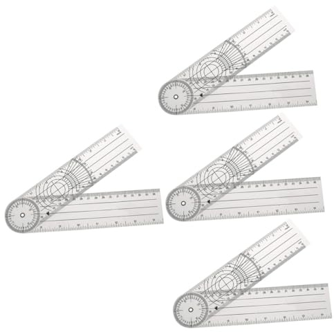 jojofuny 4pezzi Goniometro Ruler Angolare Per Misurazione Articolare Goniometro Per e Riabilitazione Strumento Per Dei Pazienti