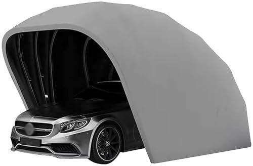 Tenda pieghevole impermeabile per auto, garage e garage, in acciaio inox, telescopico, semplice tettoia per auto, gazebo per auto, protezione per il vostro veicolo