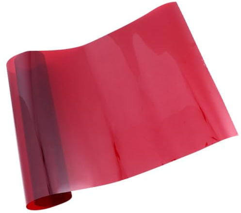 Film Filtre Lumière Rouge Pet pour Photographie et Événement | Effet Spécial, Température de Couleur Stable, Faible Perte, Feuille Légère pour Amateurs et Professionnels