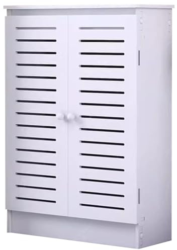 Heizkörperverkleidung, Heizkörper Verkleidung, Moderner Weißer Heizkörperschrank mit 2 Türen, Zusätzliche Ablagefläche für Das Homeoffice, Einfache Installation(70x70x20 cm)