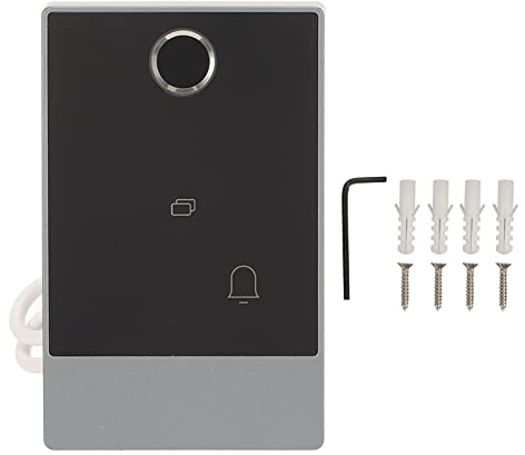 Apriporta Elettrico Tastierino Numerico, di Controllo Accessi, Biometrico, Password e Carta, Antivandalo IP67 - Sblocco Veloce, Resistente all'Acqua, Ideale per Uso