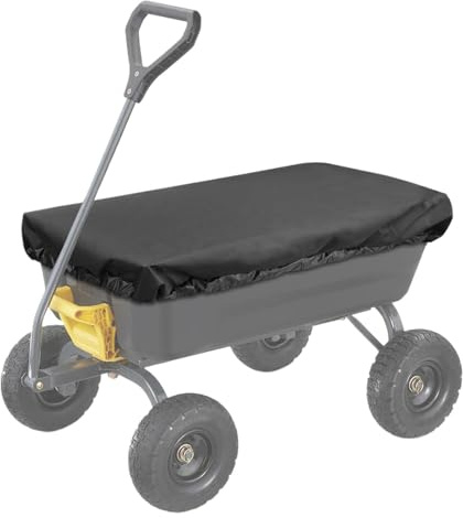 Gartenwagen Abdeckung Wasserdicht Abdeckung Für Faltbar Bollerwagen Staubdichte Anti-UV Abdeckunge Für Bollerwage Faltbare Plane Für Gartenwagen Schutzhülle Für Handwagen Und Gartenwagene