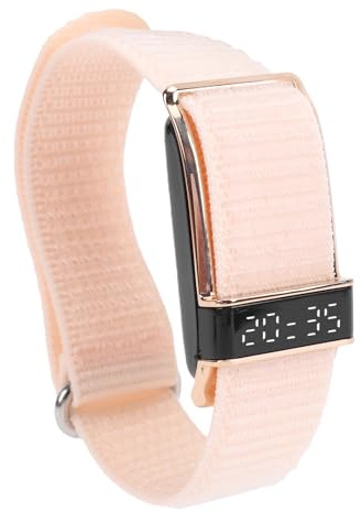 Bewinner Smart Armband Fitness Tracker, Armband IP68 Vattentät Sömn Sport Ring Påminnelse Väckarklocka Bluetooth 5.0 20 Dagars Batteri Handledsskärm Android IOS Kompatibel (Rose guld)