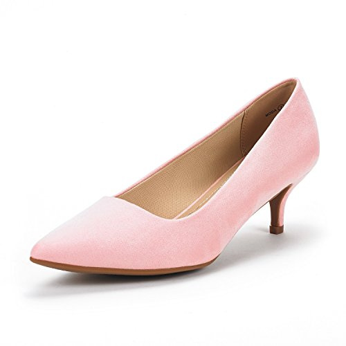 DREAM PAIRS Women's Kitten Heels Pointed Toe Dress Court Shoes Moda | Pointed Toe Shoes for Women Comfortable Office Work Dress Shoes