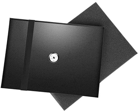 Neewer Supporto per treppiede per computer portatile, portatile, pallet, proiettore, da 1/4 a 3/8, da utilizzare in palco, sale riunioni all'aperto (supporto treppiede non incluso) (34 x 24 x 1,3 cm)